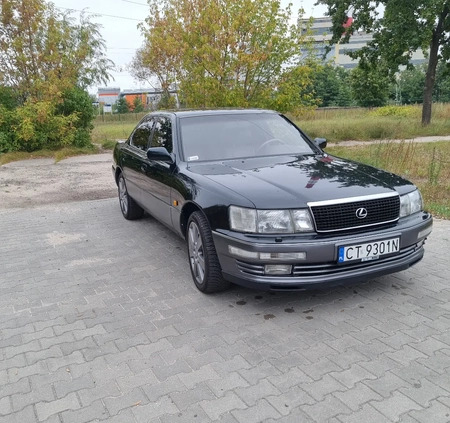 Lexus LS cena 39900 przebieg: 305000, rok produkcji 1992 z Toruń małe 121